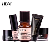 HBN明星套组尝鲜礼发光水保湿 提亮肤色洗面奶复原露晚霜旅行装