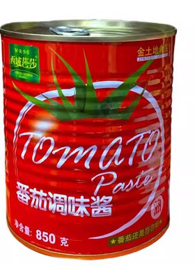西域莎莎番茄膏850g 罐装家用番茄酱调味酱tomatoes pasta烹饪