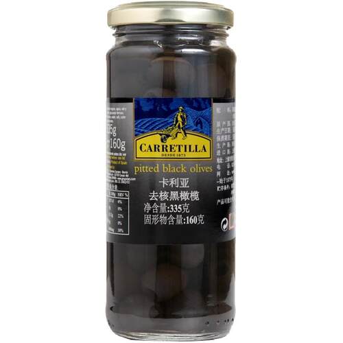 西班牙西班牙进口去核黑橄榄罐头