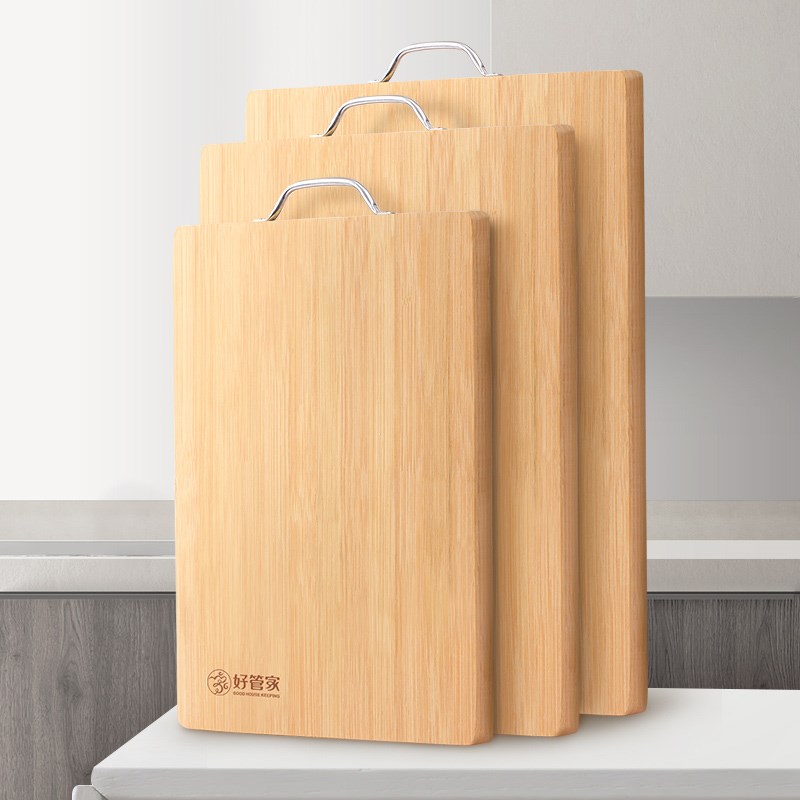 切菜板家用整木防霉砧板厨房案板竹宿舍小实木占板刀板长方形