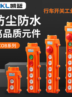 COB-61A62A63A64BH防水控制行车起重按钮开关上下升降电动葫芦