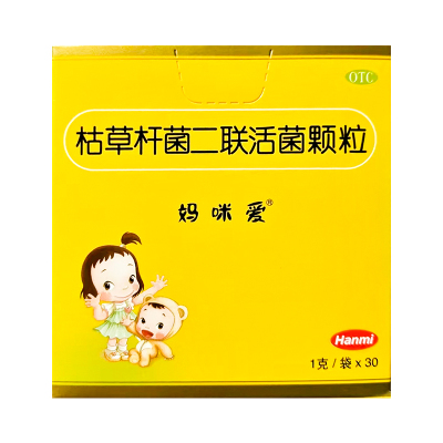 【妈咪爱】枯草杆菌二联活菌颗粒1g*30袋/盒