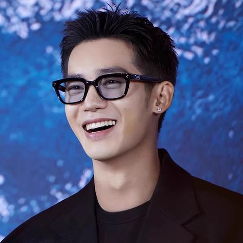于适同款墨镜男高级蓝色可配近视