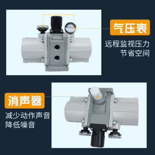 气动增压阀VBA10A-02/VBA11A-02/VBA20A-03/空气加压增压泵