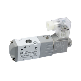 气动电磁阀3V210-08二位三通控制阀110/210/310/410 DC24V AC220V