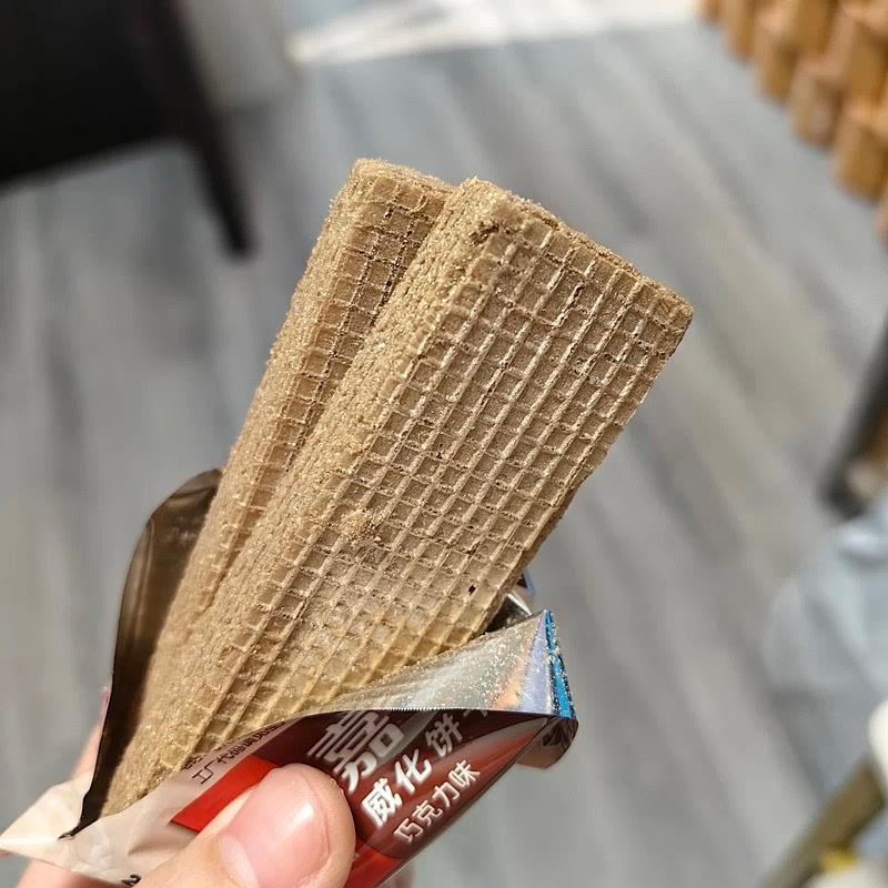 嘉顿威化饼干512g柠檬巧克力味多口味办公室零食整箱网红休闲小
