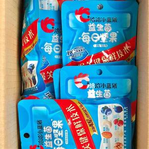 小蓝袋益生菌每日坚果品尝包恰恰混合果干坚果仁休闲零食早餐#