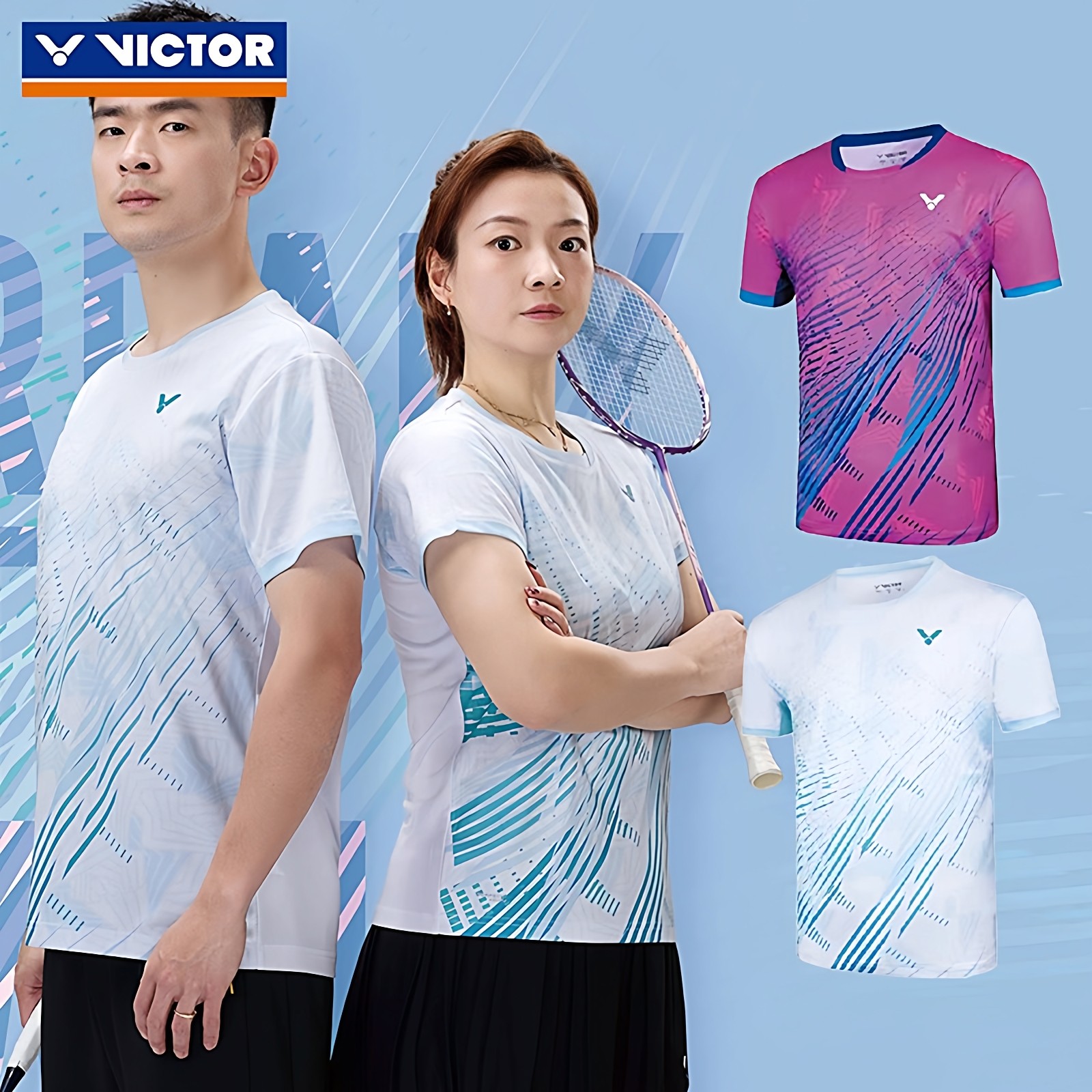 新款VICTOR威克多胜利羽毛球服大赛系列男女款针织T恤短袖51013,运动/瑜伽/健身/球迷用品,羽毛球上装,淘宝优惠券,粉丝福利购,淘宝优惠卷