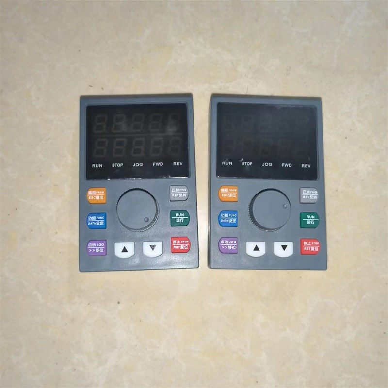 E&T益电通变频器TD90显示面板 电位计调速键盘操作器控制面板双显