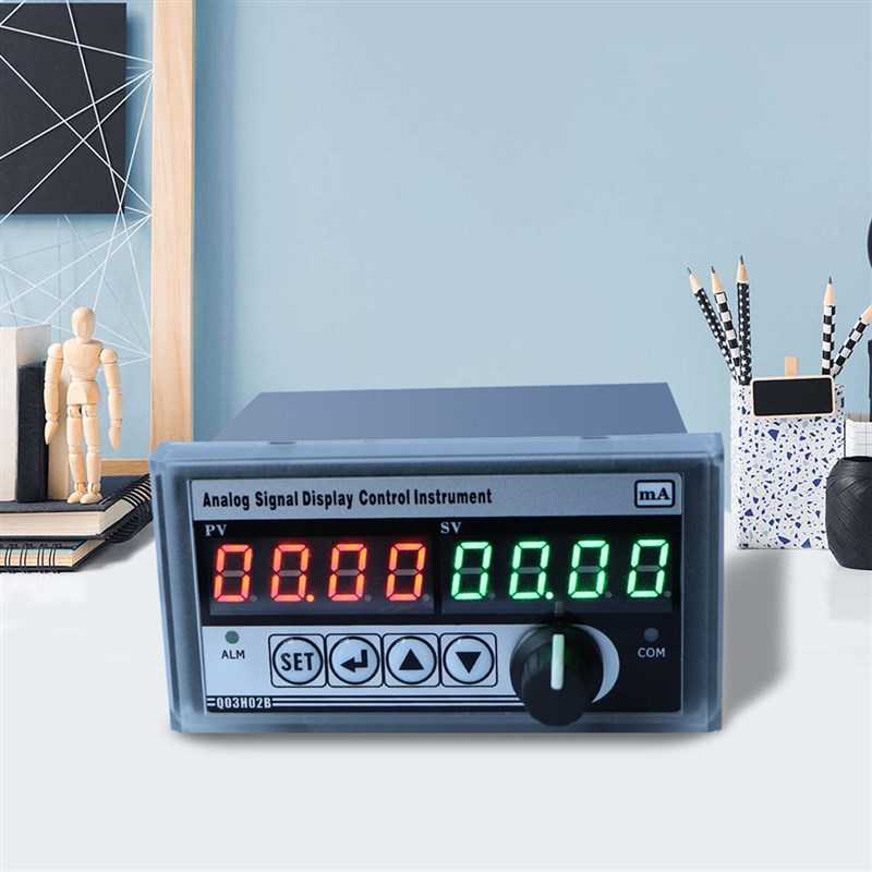 0/4-20mA电流讯号产生器模拟量输入出阀门调速表Q03H02B旋钮版