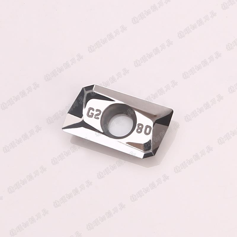 JSWS铝用数控铣刀片APKT1135PDFR-MA R0.2/R0.4/R0.8高光洁铣刀粒