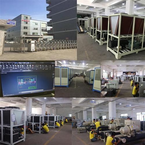 新品水冷螺杆式冷水机组反应釜100p低温冰水冷冻机工业T用冷水机