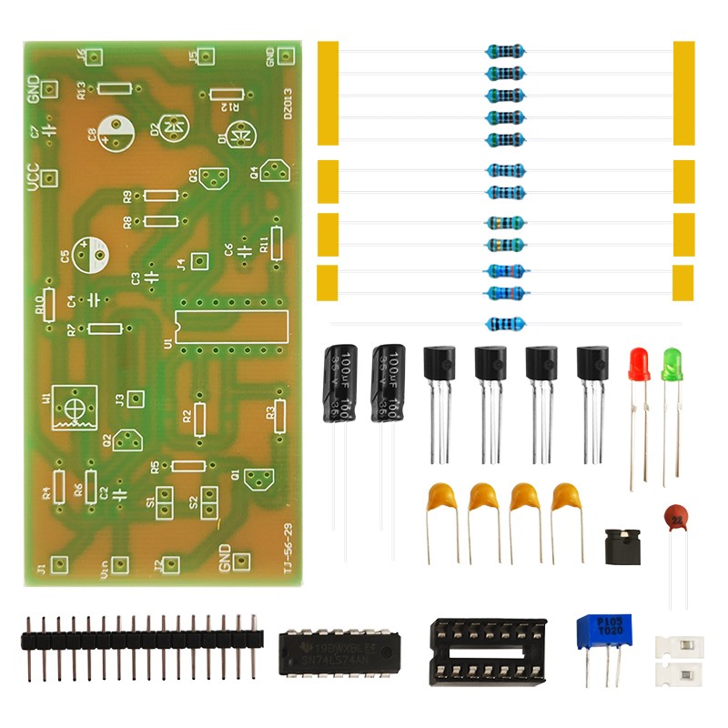 2013年江苏省对口单招电s子技能训练电路板装配实训套件JS-56-98