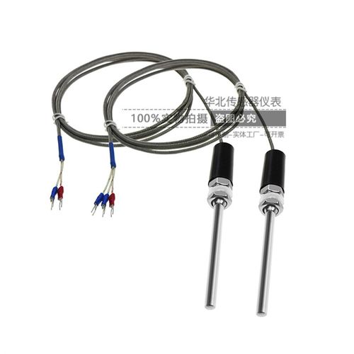 WZP-187铂热电阻PT100不锈钢防水温度传感器探头KE型热电偶感温棒