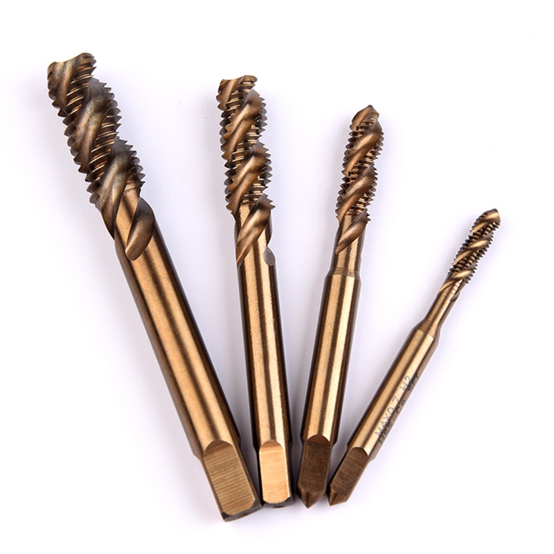 攻不锈钢含钴丝锥 合金直槽螺旋机用丝攻 3 4 5 6 8 10厘12mm