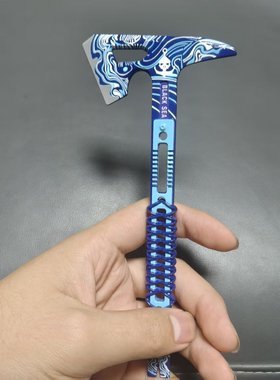 三角洲黑海手斧周边同款武器模型合金摆件黑海战斧斧头玩具礼物