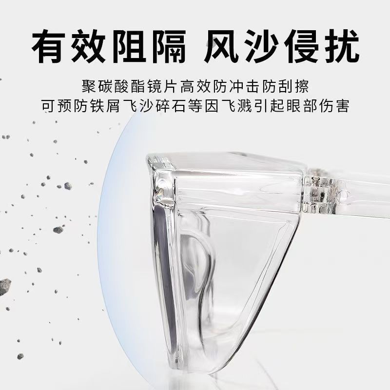 防花粉柳絮护目镜防蓝光眼镜