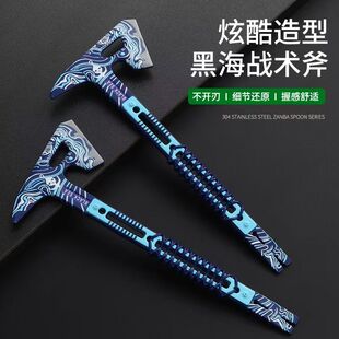三角洲黑海手斧周边同款武器模型合金摆件黑海战斧斧头玩具礼物