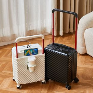 学生住校轻宽拉杆行李箱女生18高品质可登机高颜值旅行皮箱子20寸
