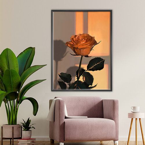 自粘壁画背景墙墙画魅惑北欧