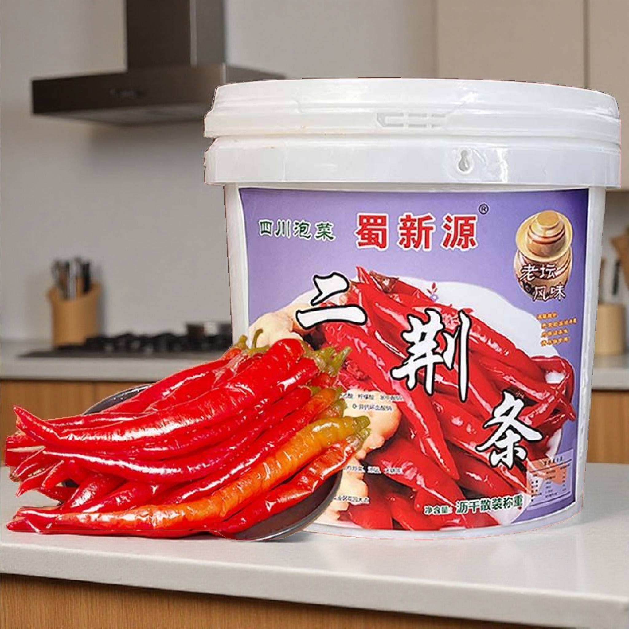 朵颜三味四川泡二荆条40斤装红辣椒泡菜坛子菜腌制泡菜整箱商用,水产肉类/新鲜蔬果/熟食,腌制/榨菜/泡菜,淘宝优惠券,粉丝福利购,淘宝优惠卷