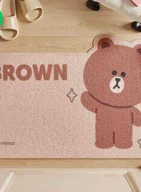 入户门地垫耐脏防滑丝圈地毯家用2026新款进门口玄关地垫脚踏垫子