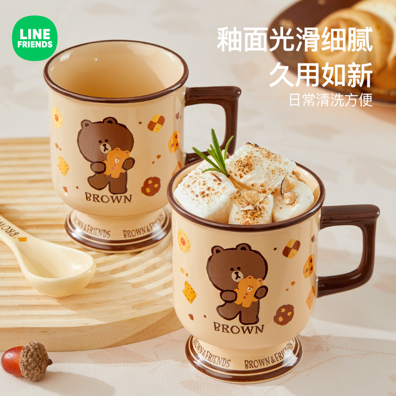 LINE正版联名陶瓷碗盘碟礼盒套装