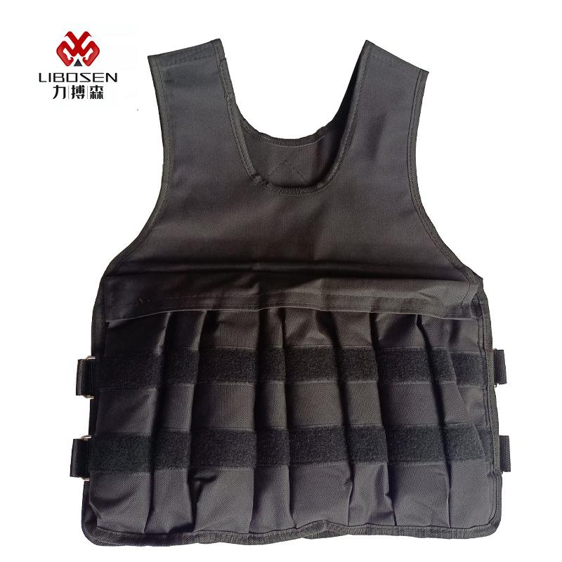 跑步运动负重沙衣健身锻炼体能训练可调铁砂配重马甲背心