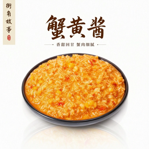 蟹黄酱商用拌面拌饭酱即食正宗螃蟹肉酱蟹黄粉蟹肉官方旗舰店