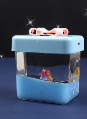 网红全新减压奶彩礼盒油滴丙烯饰品办公桌面饰品学生礼品