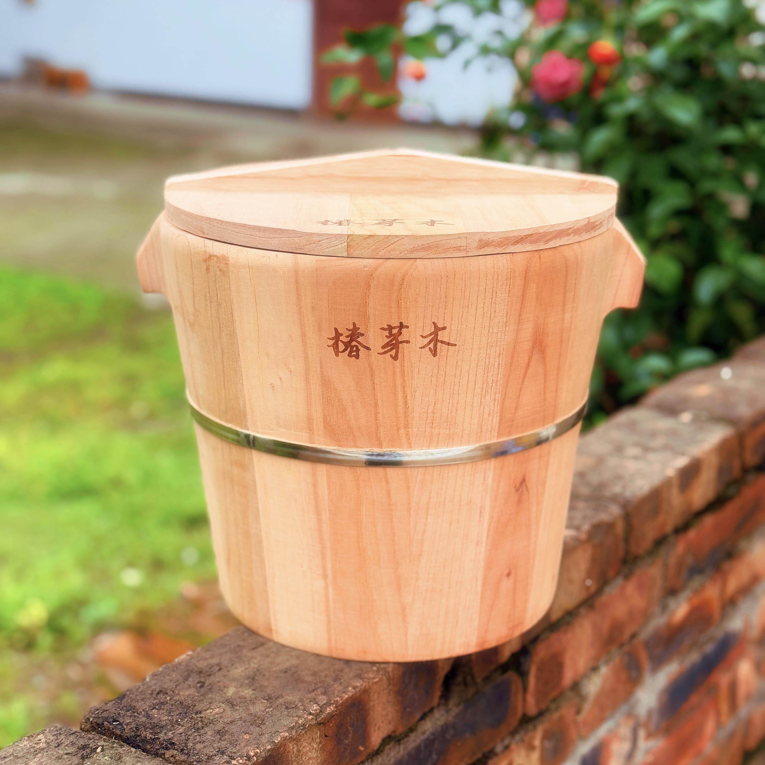 香椿木椿芽木蒸桶蒸饭木桶饭家用春芽木饭甑子蒸笼商用春天树低糖