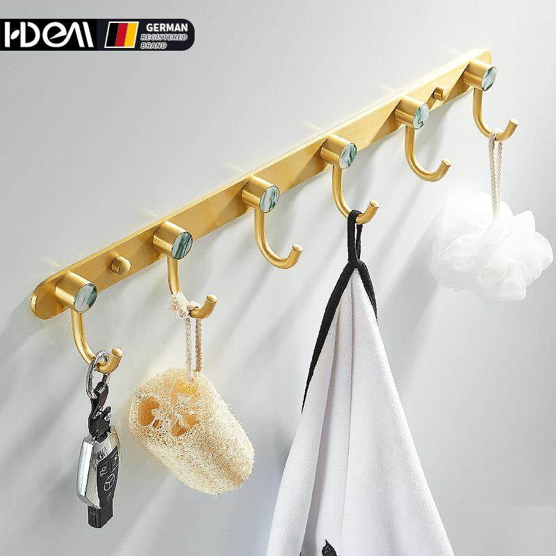 Heidemann创意服装钩排钩空间铝外套钩门后入口厨房粘钩背景墙装,家装主材,挂钩/挂衣钩,淘宝优惠券,粉丝福利购,淘宝优惠卷