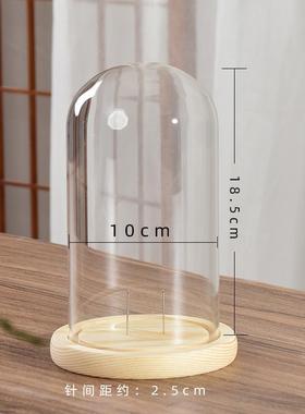 女王高硼硅玻璃防尘罩底