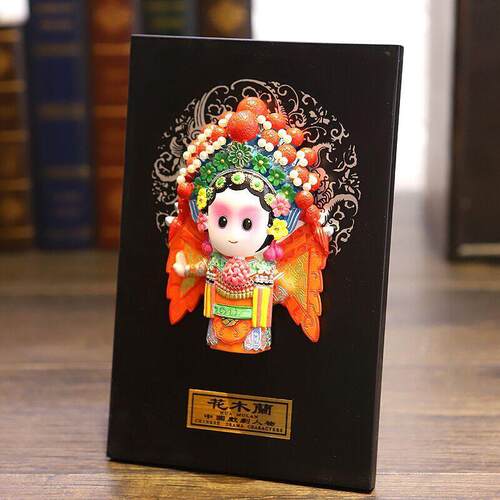 京剧脸谱摆件挂件中国风出国礼品中国特色礼物送老外出国小礼物