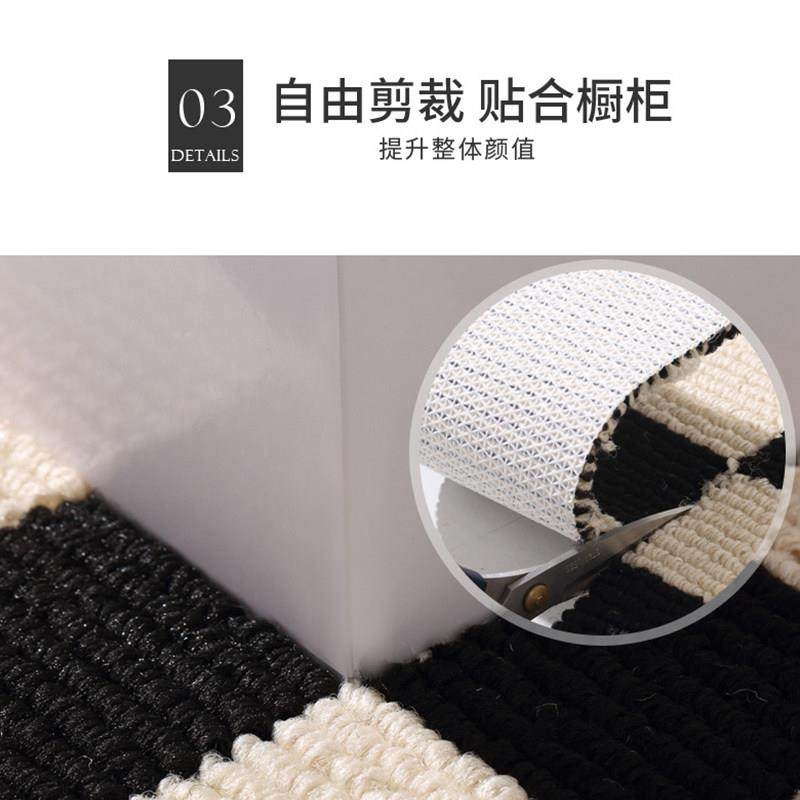 厨房专用地垫吸水防滑耐脏脚垫防油防水耐脏长条可擦免洗编织地毯,居家布艺,厨房地垫,淘宝优惠券,粉丝福利购,淘宝优惠卷