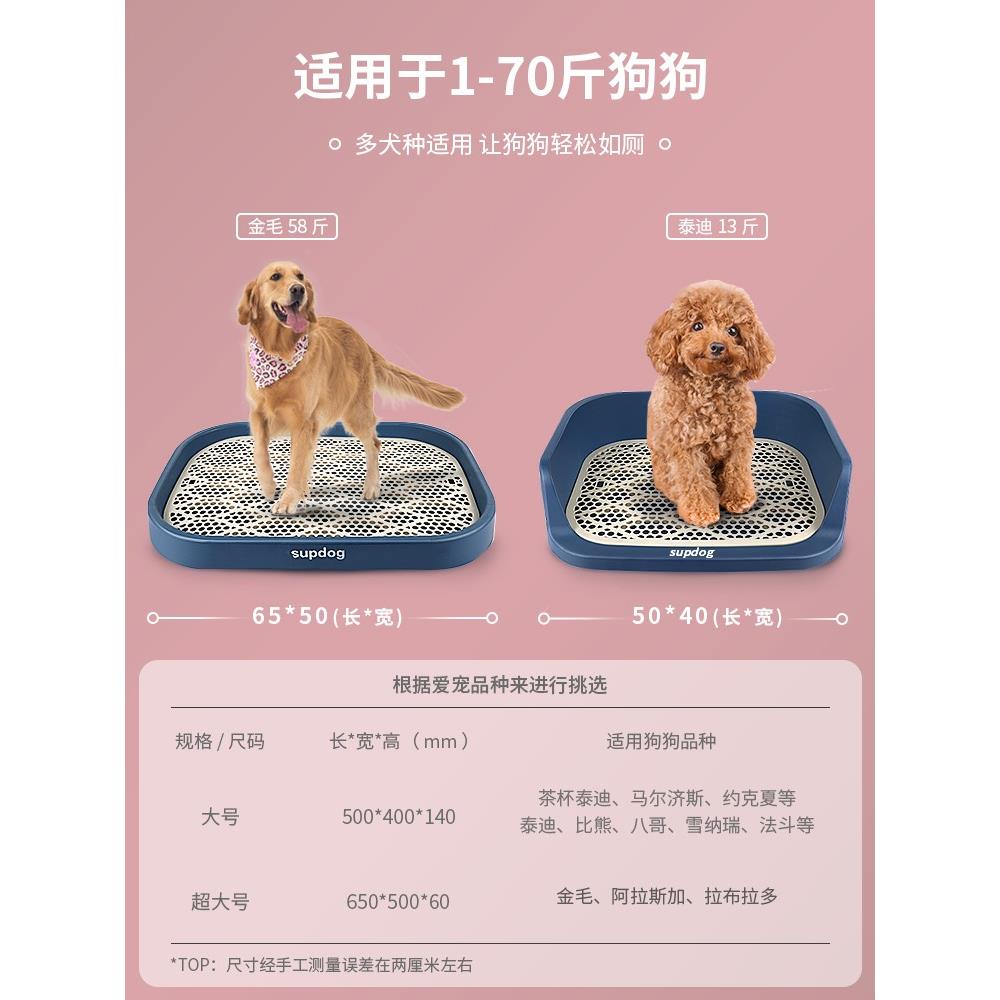 爆棚狗狗尿垫固定器大号狗尿片引导上厕所狗平板厕所饭猫宠物尿盆图片