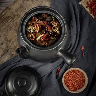 熬中药壶熬药电磁炉专用砂锅家用煎药陶瓷煮药沙锅燃气灶通用明火