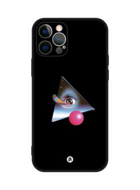 Takki灰色花园 三角形  全包黑色肤感壳 手机壳