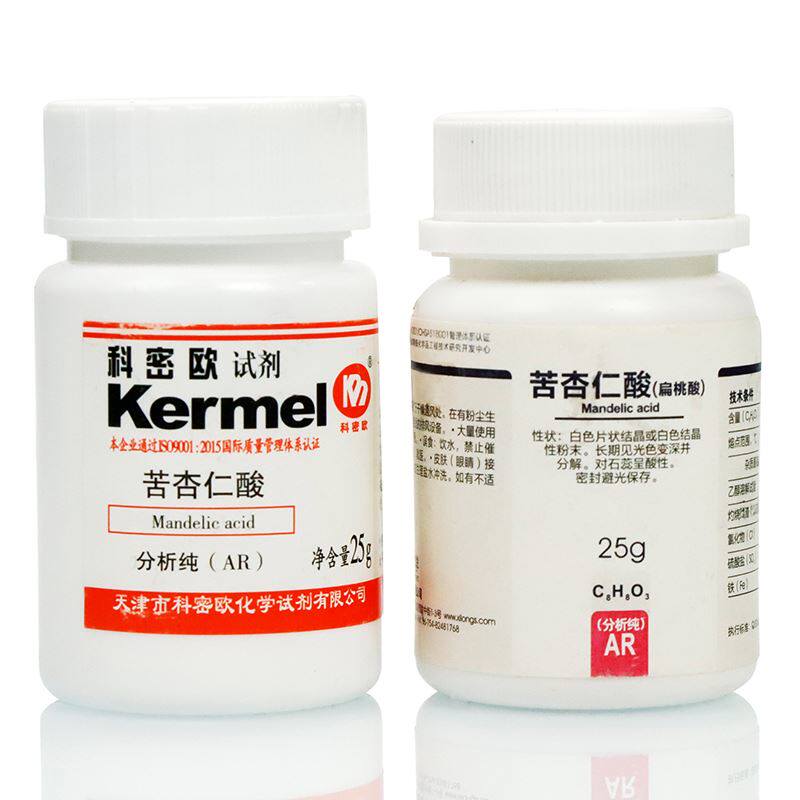 西陇化科学工 科密欧 苦杏仁酸 扁桃酸 分析纯 ar 25g克 化学试