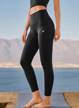 skechers斯凯奇防紫外线紧身长裤女夏新款吸湿速干健身裤P223W088