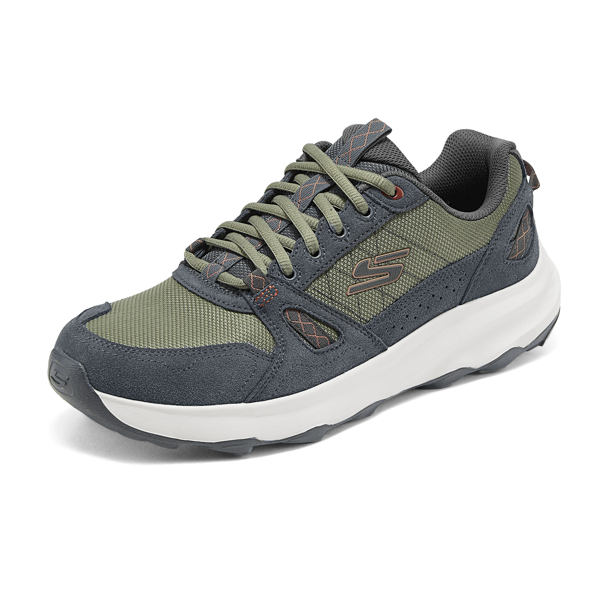 斯凯奇2025秋季男户外鞋徒步复古潮流厚底舒适时尚百搭休闲运动鞋,运动鞋new,运动休闲鞋,淘宝优惠券,粉丝福利购,淘宝优惠卷