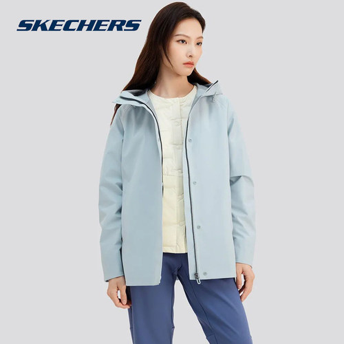 Skechers运动休闲女士连帽外套