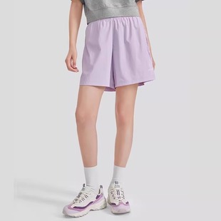 L224W059 舒适百搭运动裤 Skechers斯凯奇透气吸湿速干短裤 女夏新款