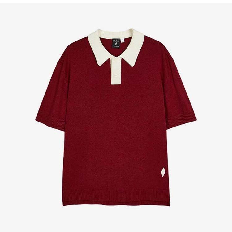 Skechers斯凯奇夏季新款男女简约休闲宽松毛织POLO衫L124U134,运动服/休闲服装,运动POLO衫,淘宝优惠券,粉丝福利购,淘宝优惠卷