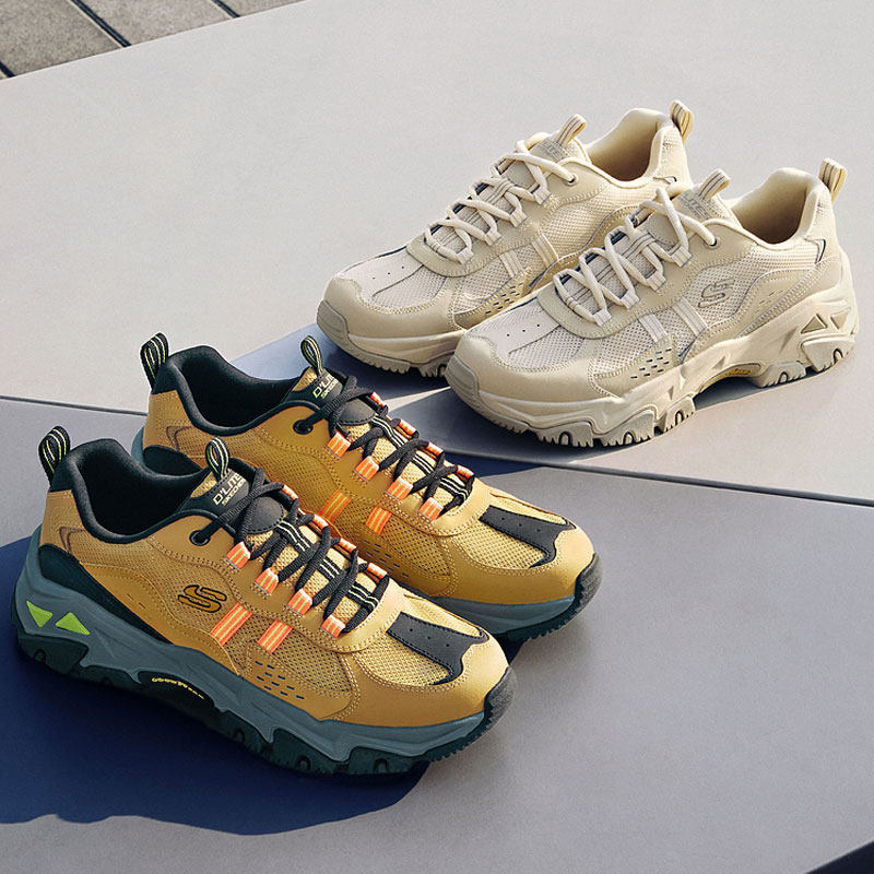 斯凯奇秋冬男鞋厚底户外鞋