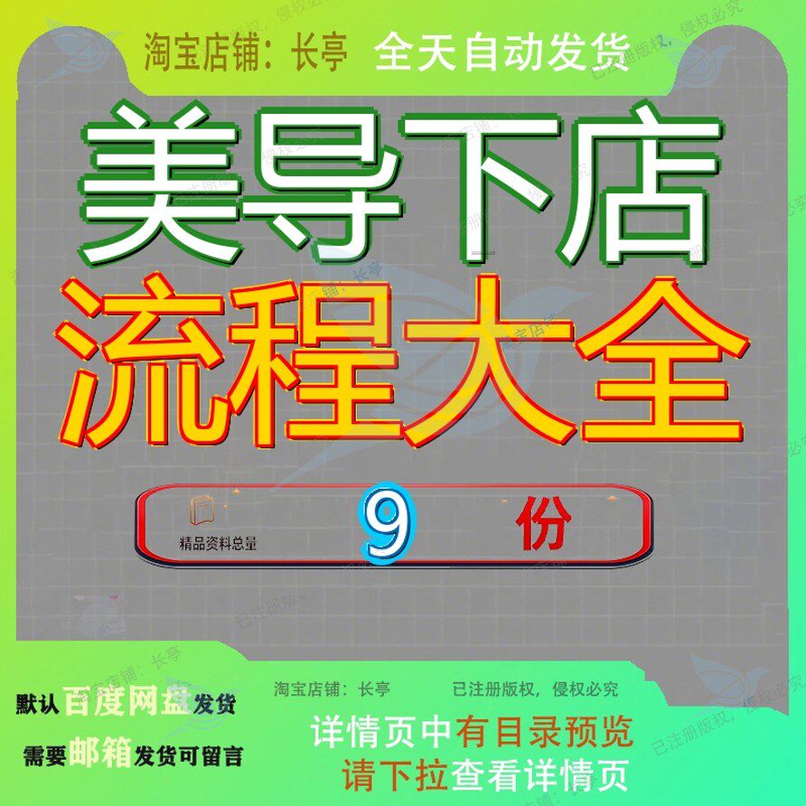 美导下店流程大全工作流新加盟店程及会务执行手册店程老师指导