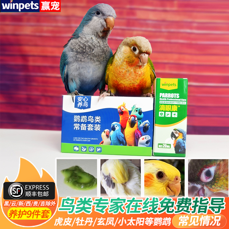 鹦鹉虎皮玄风牡丹吐食拉稀