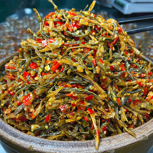 江西小青坛香辣下饭豆角干辣椒酱