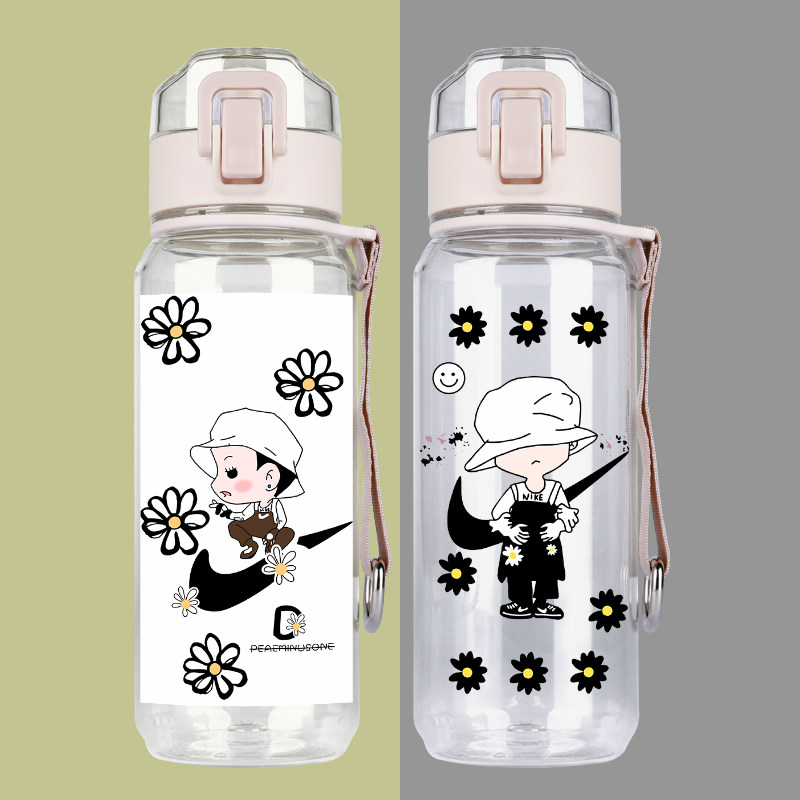 gd小雏菊权志龙直饮杯女学生韩简约潮牌bigbang耐热大容量水杯子