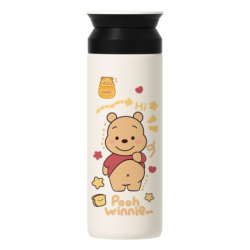 维尼熊保温杯卡通可爱趣味创意